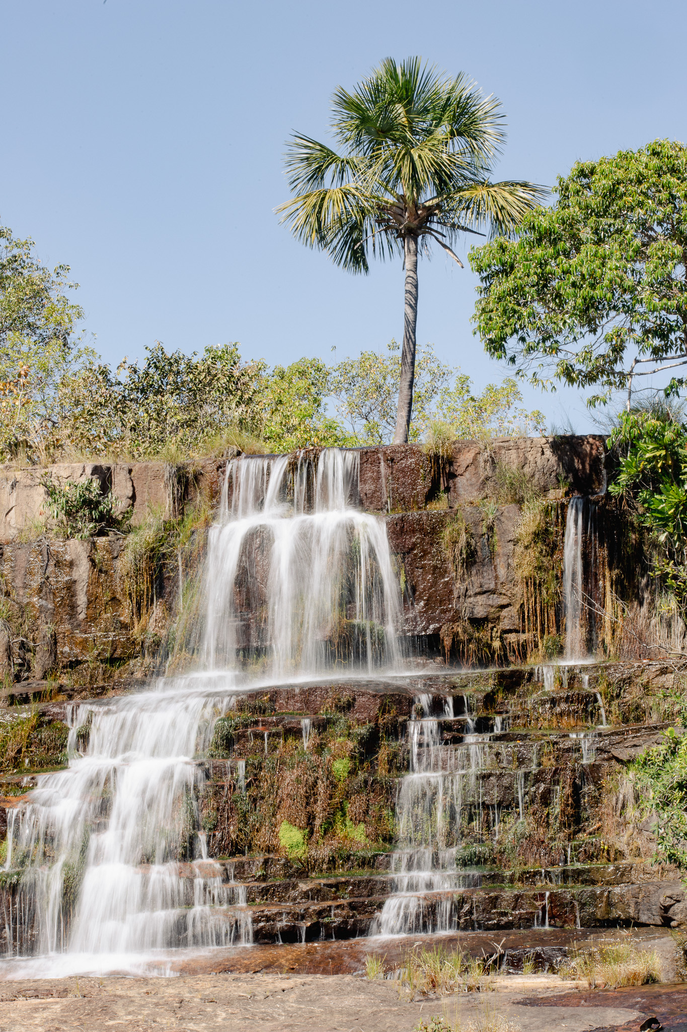 Cachoeira Fábio Nasser - uma das 74 cachoeiras da APA do Encantado no Cerrado goiano