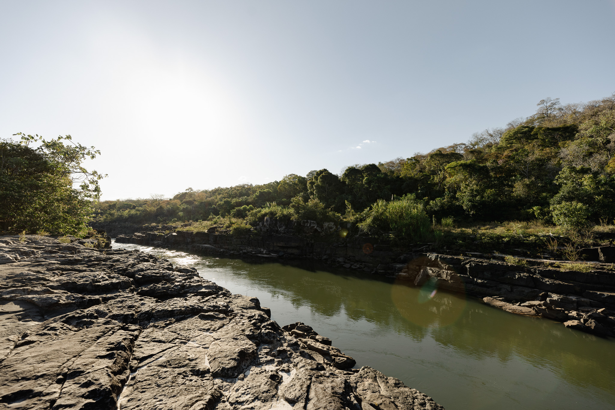 Vista aérea do Canyon do Rio Araguaia